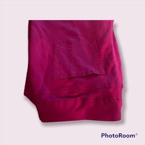 Soft Surroundings Stretch capris, Fuscia, Size 14, Stretch waist band Crops